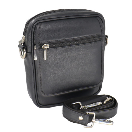 Baron Compact Leather Crossbody 2595