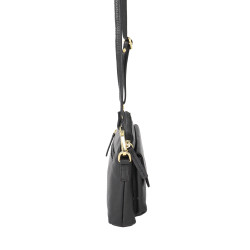 Small Full Leather Crossbody Bag