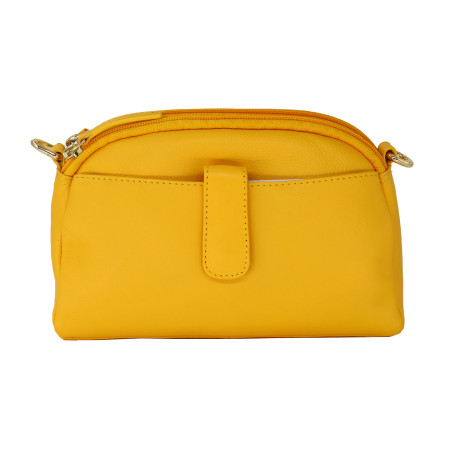 Small Leather Twin Zip 2556