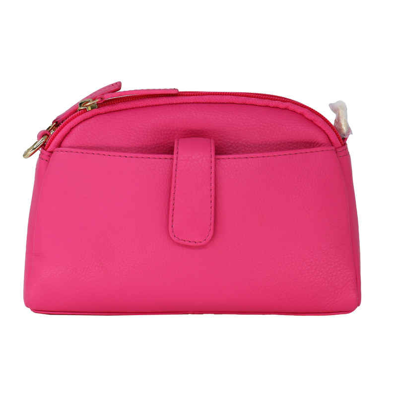 Small Leather Twin Zip 2556