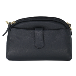 Small Leather Twin Zip 2556