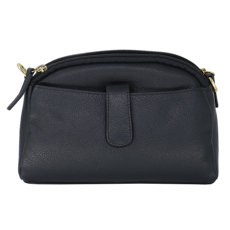 Small Leather Twin Zip 2556