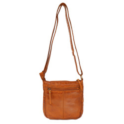 Baron Leather Weaved Crossbody
