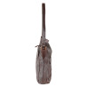 Leather Weaved Shoulder Bag