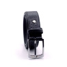 Lizard Print Leather Belt 35mmW