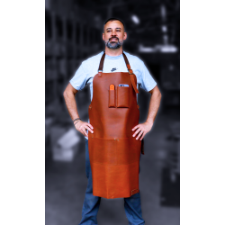 The Ultimate Leather BBQ Apron
