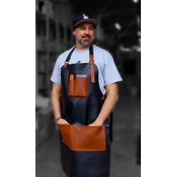 The Ultimate Leather BBQ Apron