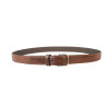 Lizard Print Leather Belt 35mmW