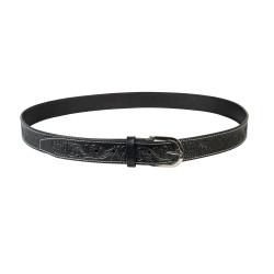 Embellished Leather Belt 25mmW