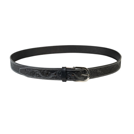 Embellished Leather Belt 25mmW