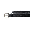 Embellished Leather Belt 25mmW