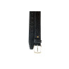 Croc Print leather Belt 35mmW