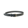 Croc Print leather Belt 35mmW