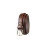 Croc Print leather Belt 35mmW