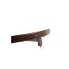 Croc Print leather Belt 35mmW
