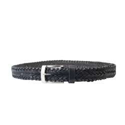 Braided Leather Belt 32mmW