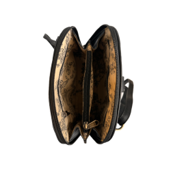 Baron Woven Leather Crossbody