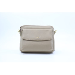 Small Full Leather Crossbody Bag