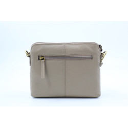Small Full Leather Crossbody Bag