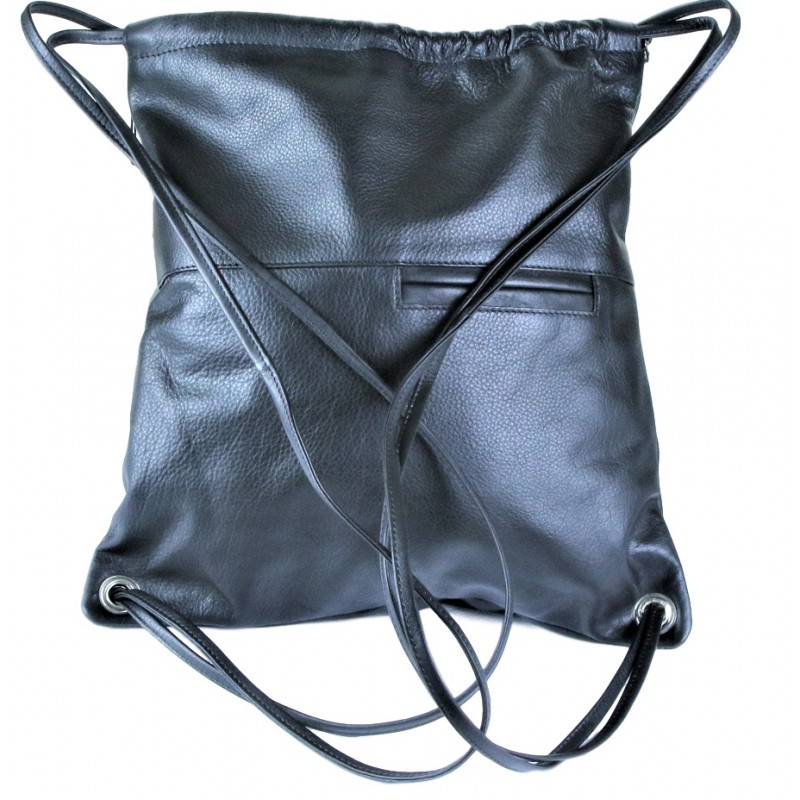 Baron Stella Leather Handbag Back Pack 2532