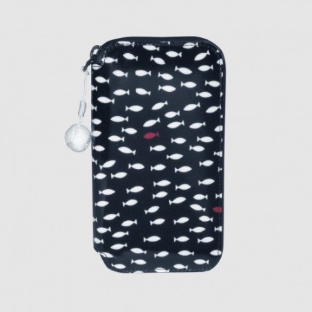 Buxton Water Resistant Fish Design Phone Wallet