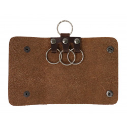 BARON LEATHER KEY RING HOLDER 8222