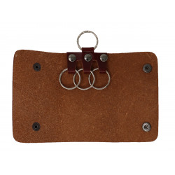 BARON LEATHER KEY RING HOLDER 8222
