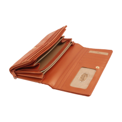 Buxton Rose Embossed Clutch 921866