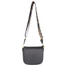 Leather Crossbody Bag with Webbing strap 1027