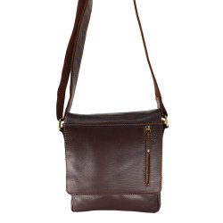 Small Brown Messenger Bag...