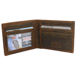 Stockman Oil Tanned Slim Card Wallet 78818