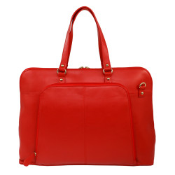 Buxton Euro Tote 940044
 Color-Red
