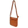 Baron Leather Weaved Crossbody