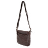 Baron Leather Weaved Crossbody