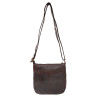 Baron Leather Weaved Crossbody