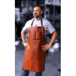 The Ultimate Leather BBQ Apron