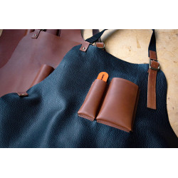 The Ultimate Leather BBQ Apron