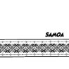 Samoan Laser-Etched Genuine Calf Leather Wallet