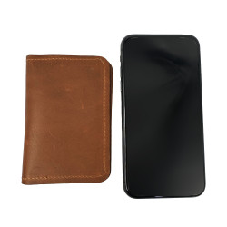 NZ Made 2 Fold Card holder - Jim