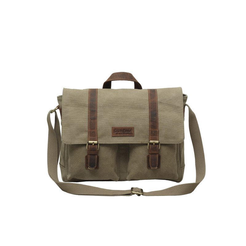 The Commuter Canvas Satchel 15"