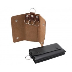Baron Double Sided Leather Key Ring Holder 8225