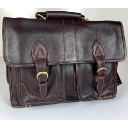 Back Road Leather Briefcase...