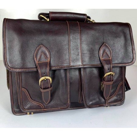 Back Road Leather Briefcase 2907